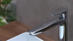 Змішувач Hansgrohe Talis E 240 для умивальника Brushed Bronze 71716140 Бронза - мініатюра 3