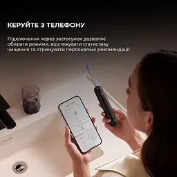 Зубна електрощітка Mova Fresh Pro Чорний (ATB15A-BK) - мініатюра 8