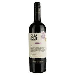 Вино Casa Solis Merlot красное сухое 13%, 0.75 л