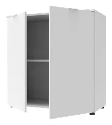 Комод Doros Рон 3 2 фасади Білий 80х38х81 (41516001) - мініатюра 5