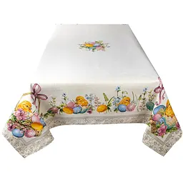 Скатертина гобелен Lefard Великоднє диво Chick 140х180 см (732-402) - мініатюра 3