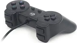 Геймпад Gembird JPD-UB-01 USB black - мініатюра 3