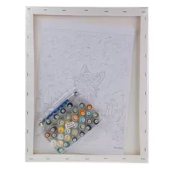 Набір для розпису по номерах "Лисеня" 40*50 см, IDEA2-GX47079, ТМ "99IDEAS" - мініатюра 6