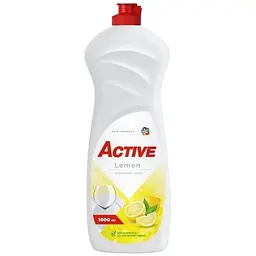 Засіб для ручного миття посуду Active PR Dishwashing Lemon 1 л (4820196010371)