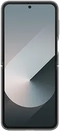 Оригінальний силіконовий чохол з кільцем Silicone Case для Samsung Galaxy Z Flip6/Flip7 FE/Flip5 Gray EF-PF741TJEGUA - мініатюра 8