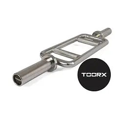 Гриф для штанги рамка з паралельним хватом Toorx Max 300 Kg Power Training 86 см 50 мм (BCO-86)