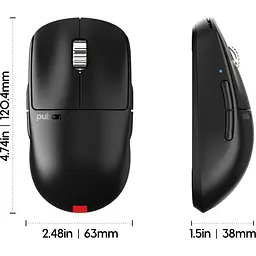 Миша Pulsar X2A eS Medium Black (PX2AES21) [156851] - мініатюра 5