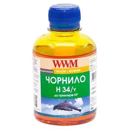 Чорнило WWM HP № 22/134/136 (8766/9361) yellow (H34/Y)