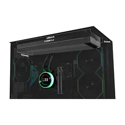 Система рідинного охолодження Lian Li HydroShift II LCD-C 360TL, Black (G89.GHS2LCD36TB.00) - мініатюра 7