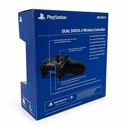 Геймпад для PlayStation 4 DualShock 4, бездротовий Чорний - мініатюра 5