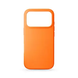 Силиконовый чехол с MagSafe для Apple iPhone 17 Pro, ICON2 MagCase, оранжевый, противоударный, панель с мягкой подкладкой, защита всего корпуса, поддержка беспроводной зарядки, совместим с защитными стеклами и пленками, ArmorStandart (ARM86677)