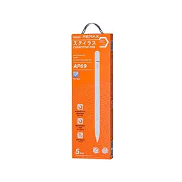 Стилус REMAX APP Multi-functional Control Apple-Specific Smart Capacitive Stylus AP09" White - мініатюра 2