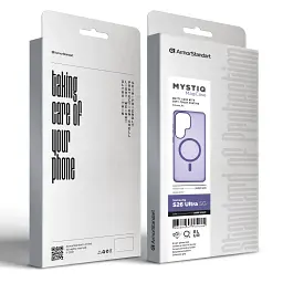 Чохол ArmorStandart Mystiq MagCase для Samsung S26 Ultra 5G Dark Violet - мініатюра 3