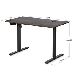 Комп'ютерний стіл Mealux PowerDesk Energy Antique з електрорегулюванням висоти (EVO-201 Energy A/B) - мініатюра 4