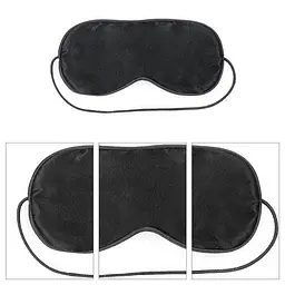 Набір БДСМ аксесуарів: кляп LoveToy Bondage Kit Black, флогер та маска на очі, чорний - мініатюра 4