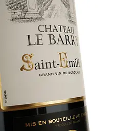 Вино Chateau Le Barry Saint-Emilion, червоне, сухе, 12,5%, 0,75 л (1313540) - мініатюра 3