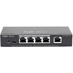 Комутатор Ruijie 5-портовий гігабітний інтелектуальний POE RG-ES205GC-P