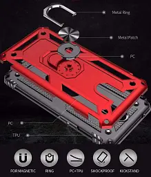Панель BeCover Military для Huawei P Smart S / Y8p Blue (705561) - мініатюра 3