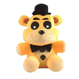 М'яка іграшка П'ять ночей з Фредді Golden Freddy Золотий Фредді 18 см FNAF48-8 - мініатюра 4