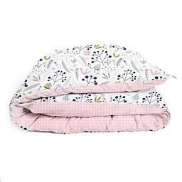 Дитяча постільна білизна Cosas FLOWERS 110х140см (BushRose_DotsRose_140) - мініатюра 4