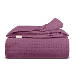 Плед-покривало Cosas Waffle Weave Ruby 160х230 см (Blanket_30Ruby_WaffleWeave_160x230)