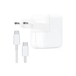 Мережевий зарядний пристрій Apple USB-C Type-C на Type-C 61W білий