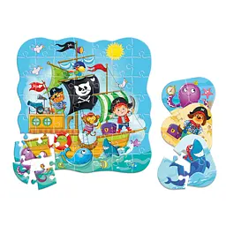 Пазли Vladi Toys 2 в 1 Пираты, з міні-грою, 49 елементів (RK1140-04) - мініатюра 3