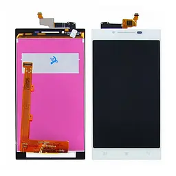 Дисплей для Lenovo P70 з білим тачскрином