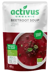Крем-суп з буряка Activus органік 400г 