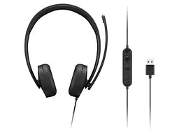 Гарнітура Lenovo USB-A Wired Stereo Headset Gen 2 (4XD1P83425) - мініатюра 2