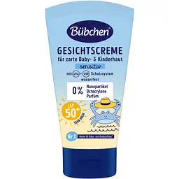 Сонцезахисне молочко Bubchen Sensitive SPF 50 50 мл