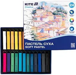 Пастель суха Kite Creative 24 кольорів (K-201-24) - мініатюра 2