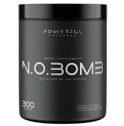 Передтренувальні комплекси N.O. BOMB 300 g - Полуниця Powerful Progress vit0005159