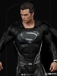 Статуетка DC Comics Superman black suit art scale 1/10 (Супермен) - мініатюра 2