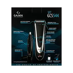 Машинка для стрижки + тример Ga.Ma GCS544 - мініатюра 2
