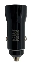 Автомобільний зарядний пристрій XON UniLink Type-C 38W (Type-C PD20 + QC3.0) Black (CU1A1C38WB 3456) - мініатюра 4