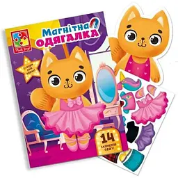 Гра розвиваюча VLADI TOYS "Кішечка" магнітна VT3204-34