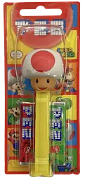 Драже PEZ Super Mario Nintendo Гриб набір іграшка з цукерками 17 g
