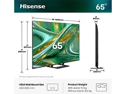 Телевізор Hisense 65E8S - мініатюра 8