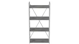 Етажерка 4/60 Ferrum-decor Серії Коннект 120x60x28 білий ДСП Бетон 16мм (FRD-105528) - мініатюра 6