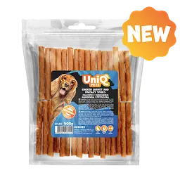 Ласощі для собак UniQ PETS стіки з курки, моркви та петрушки, 500 г - мініатюра 4