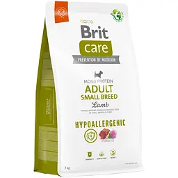Сухий корм для дорослих собак малих порід Brit Care Dog Hypoallergenic Adult Small Breed гіпоалергенний з ягням 7 кг - мініатюра 2