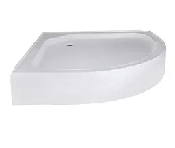 Набір Lidz Душова кабіна Latwa SC80x80.SAT.LOW.GR, напівкругла, скло тоноване 4 мм + Душовий піддон Kapielka ST80x80x15 - мініатюра 9
