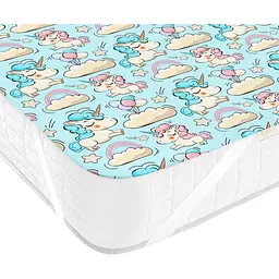 Наматрацник непромокаючий Cosas Mint Unicorn 70х120 см м'ята (WaterSheet_UnicornMint_120) - мініатюра 7