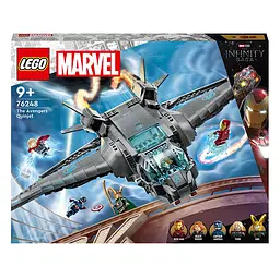 Конструктор LEGO Super Heroes Marvel Квінджет Месників 798 деталей (76248)