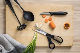 Кухонний ніж Fiskars Essential для сиру 21 см Black 1065587 - мініатюра 4