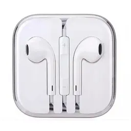 Дротова гарнітура для iPhone 3.5 mm Foxconn earpods md827 - мініатюра 4