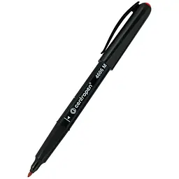 Маркер Centropen CD-Pen 4606 ergoline 1 мм червоний упаковка 10 шт. (4606/02)