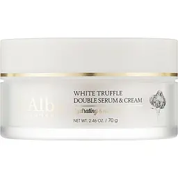 Крем-сироватка для обличчя d'Alba White Truffle Double Serum & Cream антивіковий подвійний 70 г (DLB057)