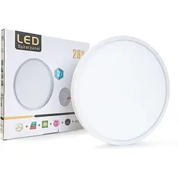 Світлодіодний стельовий світильник для прихованого монтажу 28 W led